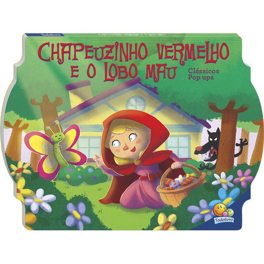Livro Infantil Chapeuzinho Vermelho com Pop-Ups