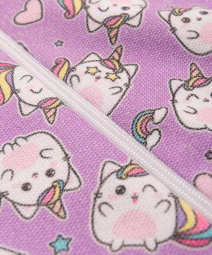 Macacão de Inverno para Bebê Menina Unicórnio Lilás