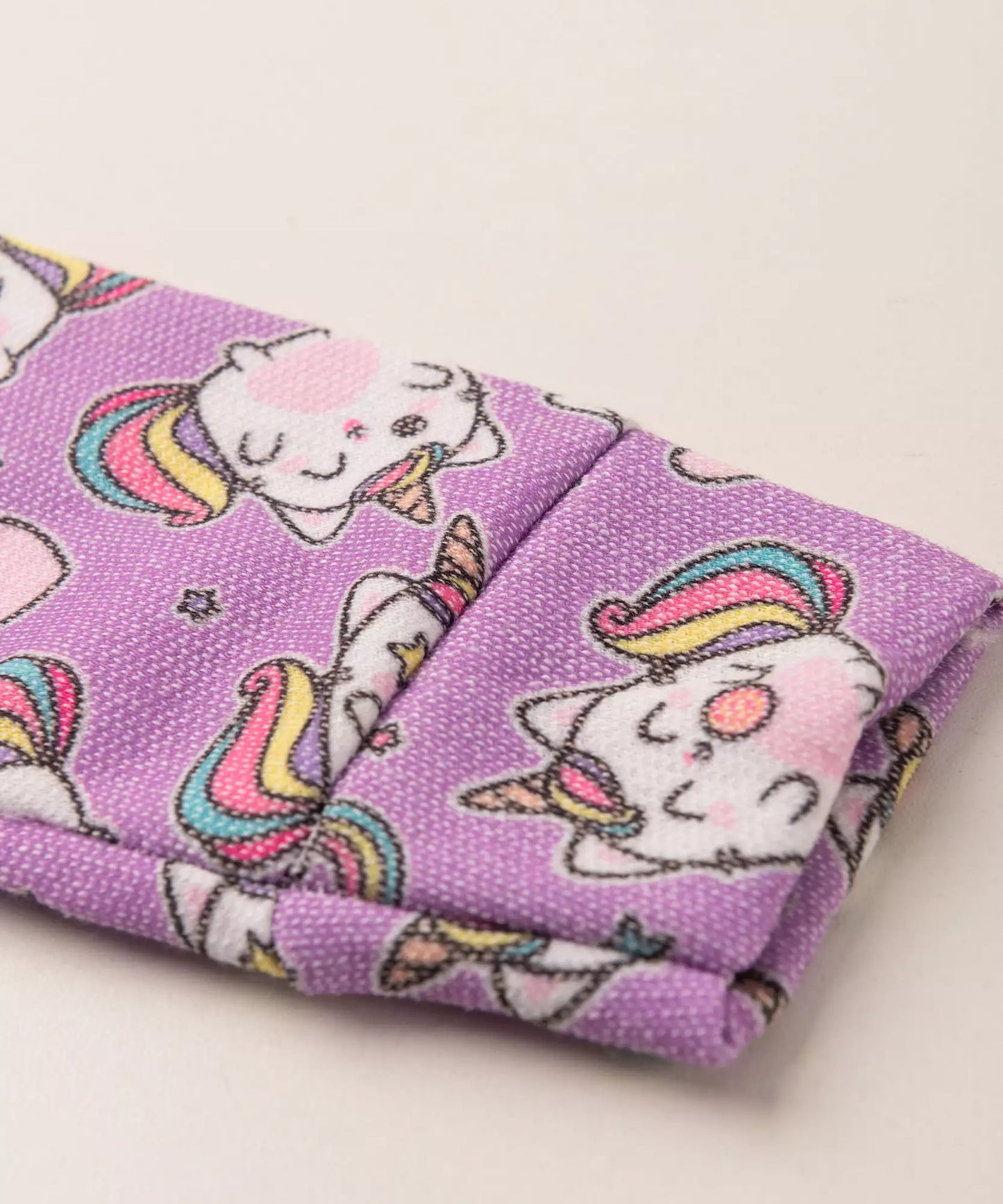 Macacão de Inverno para Bebê Menina Unicórnio Lilás