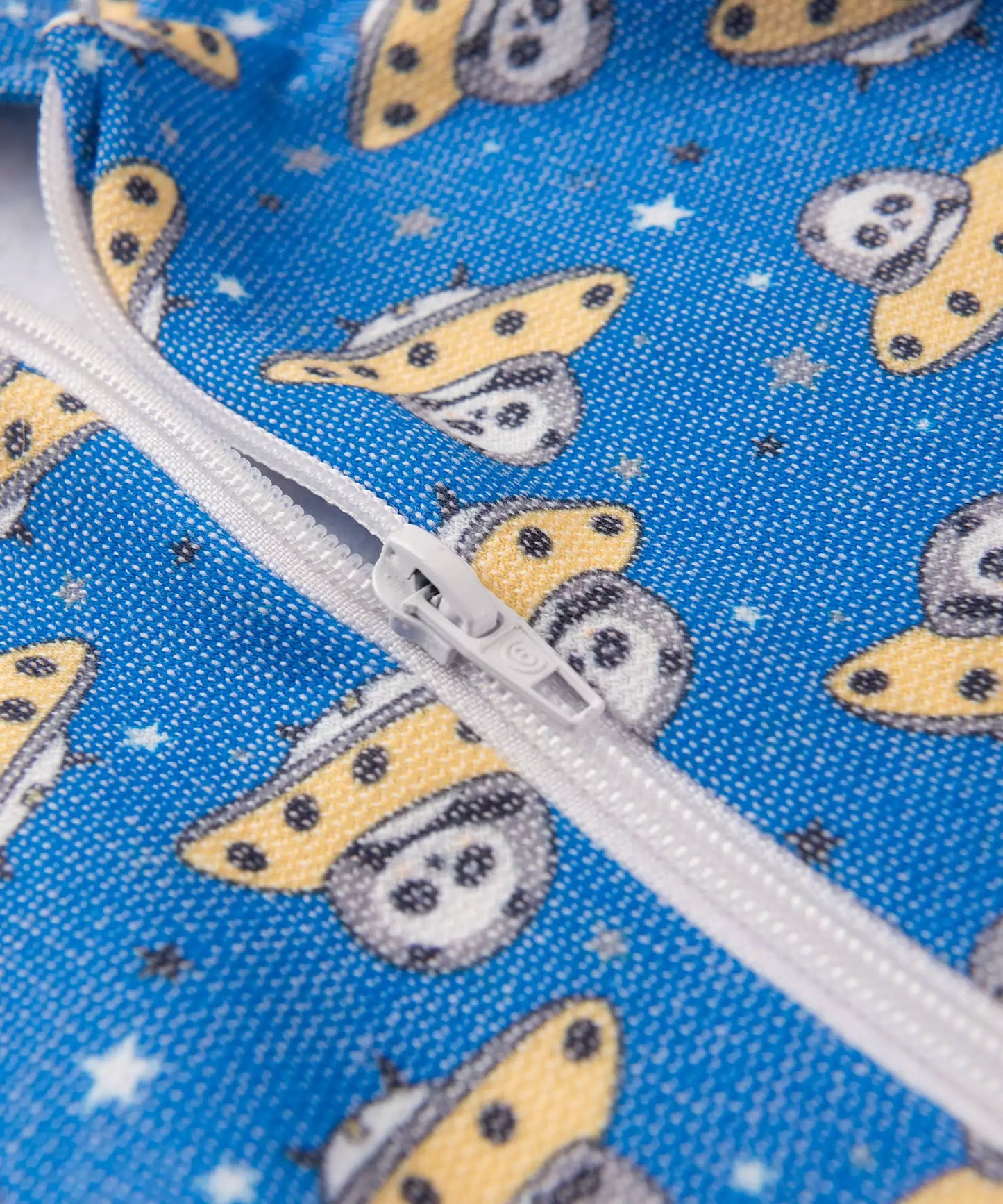 Macacão de Inverno para Bebê Menino Pandinha Azul