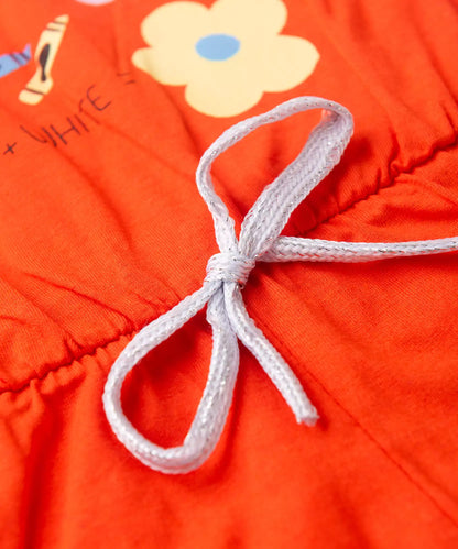 Macaquinho para Menina Color Fun Vermelho