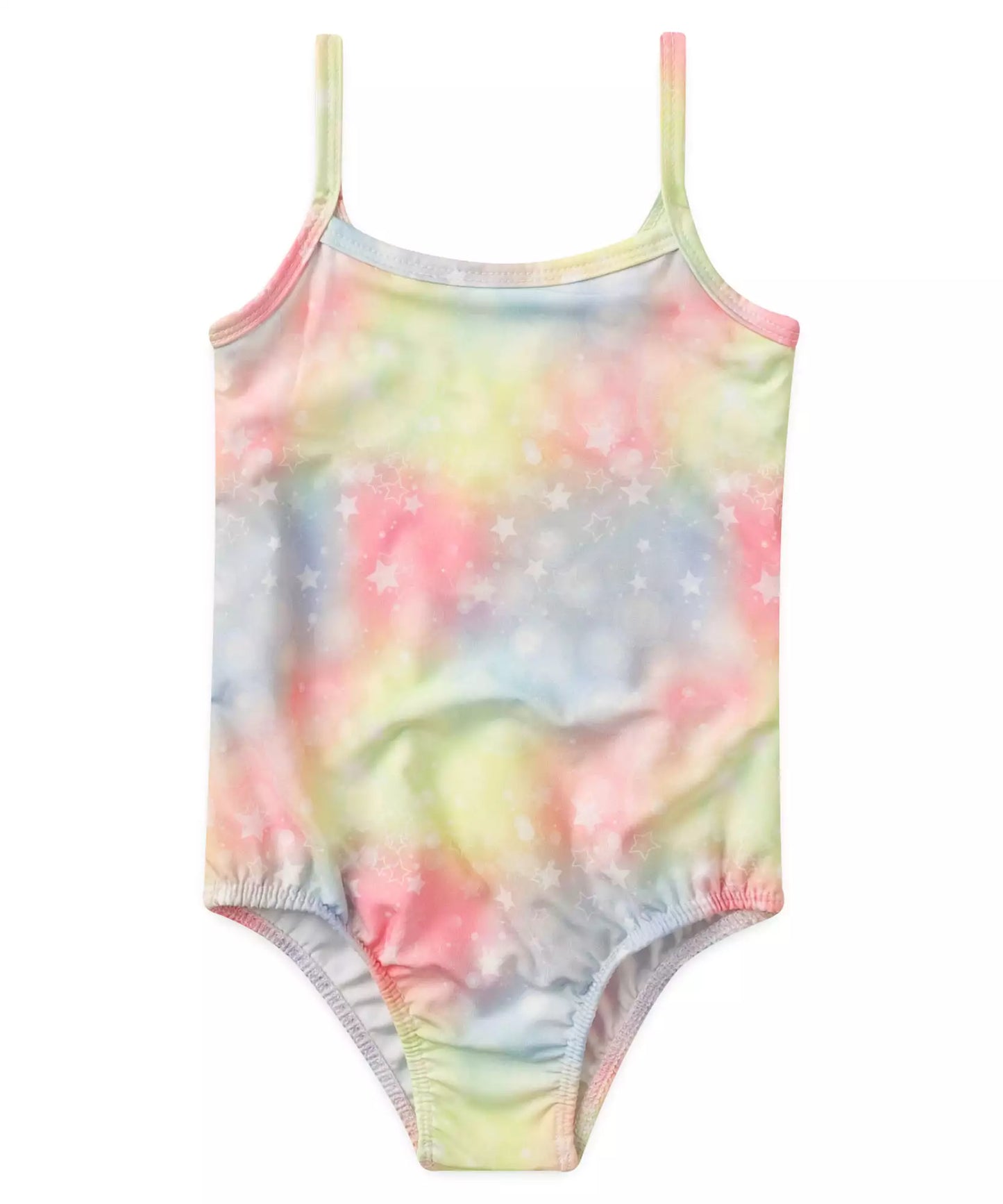 Maiô Infantil Feminino com Proteção UV 50+ Tie Dye Rosa