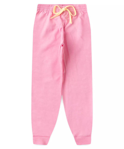 Pijama de Inverno Infantil Feminino Lhama Amarelo