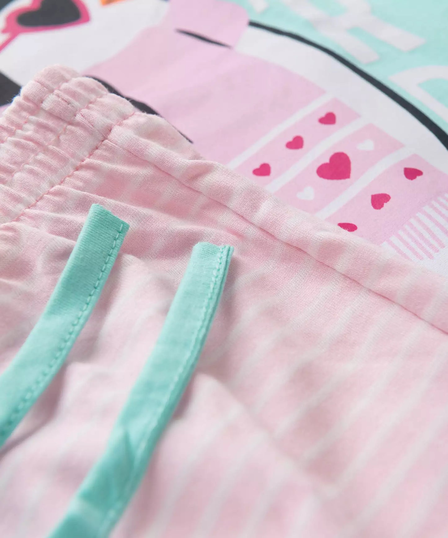 Pijama de Inverno Infantil Feminino Pinguim Verde