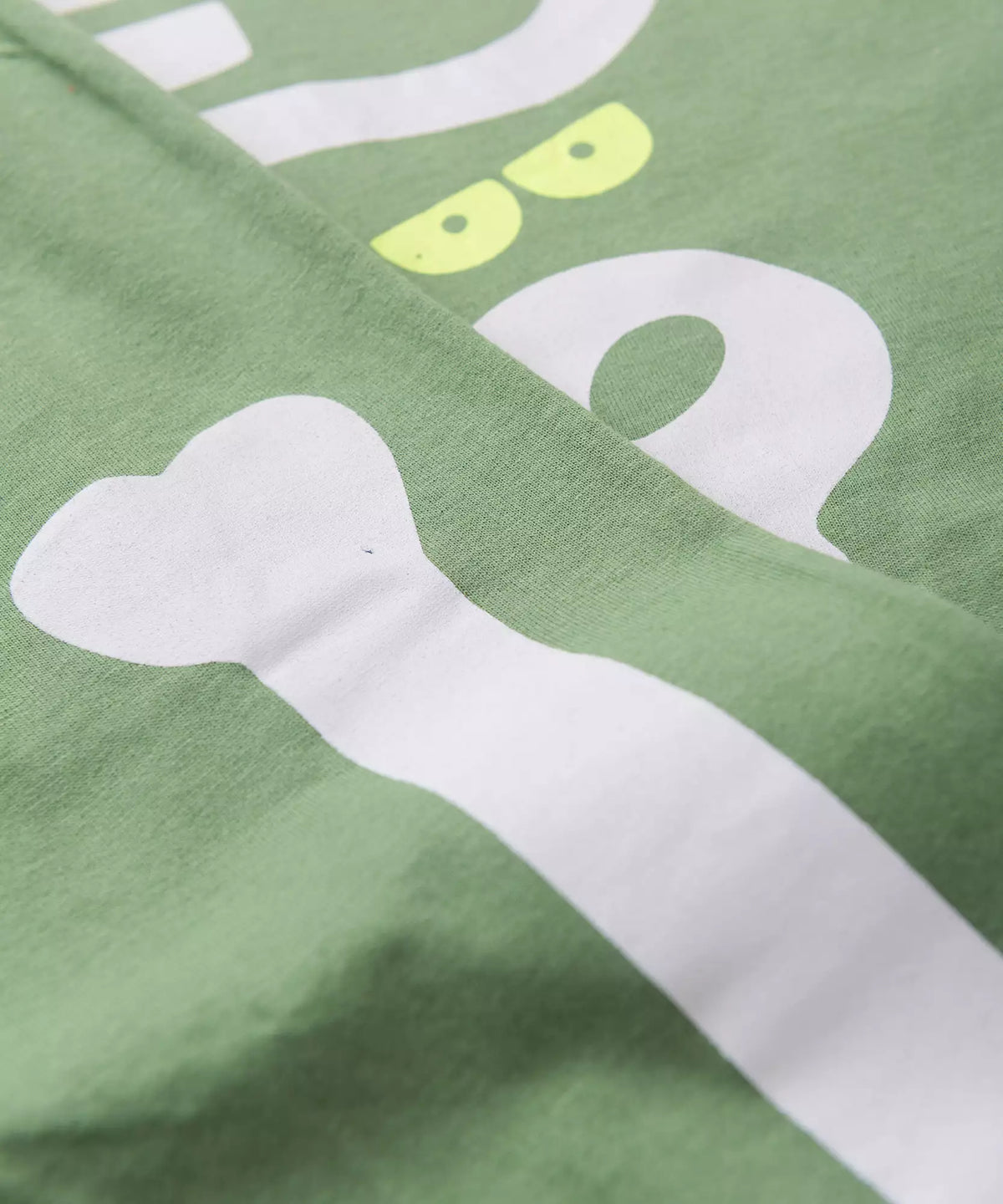 Pijama de Inverno Infantil Masculino Esqueleto Verde