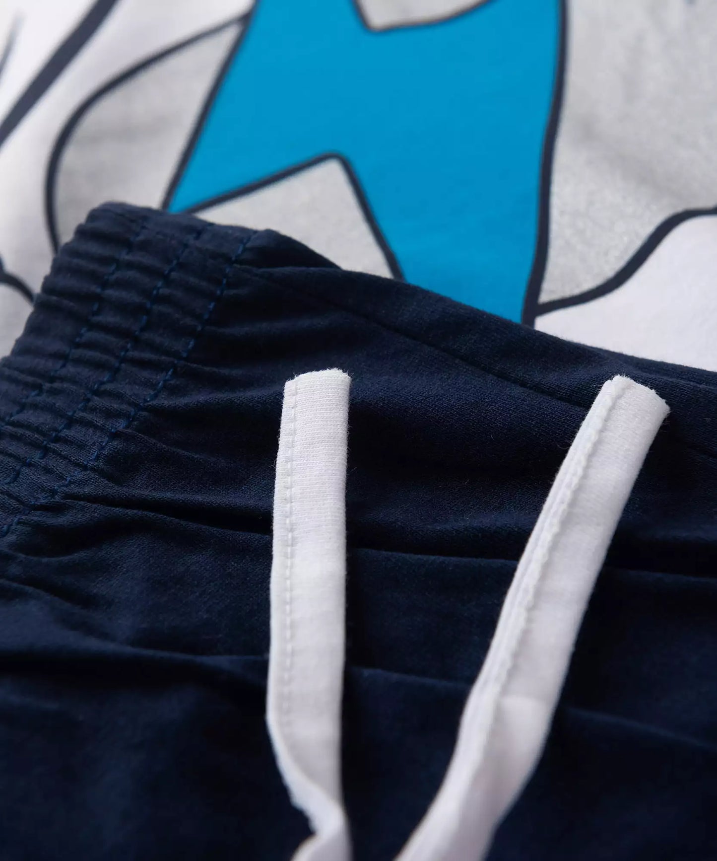 Pijama de Inverno Infantil Masculino Flash Branco