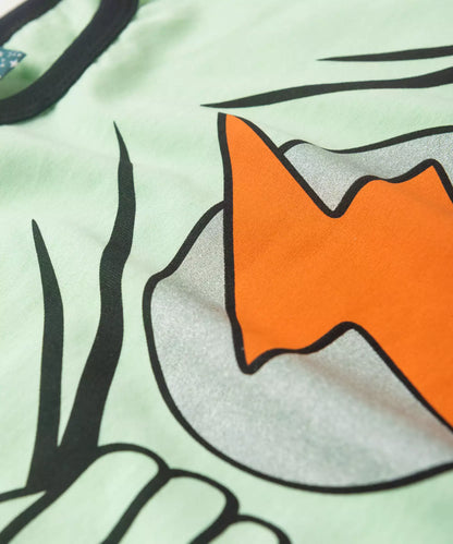 Pijama de Inverno Infantil Masculino Flash Verde