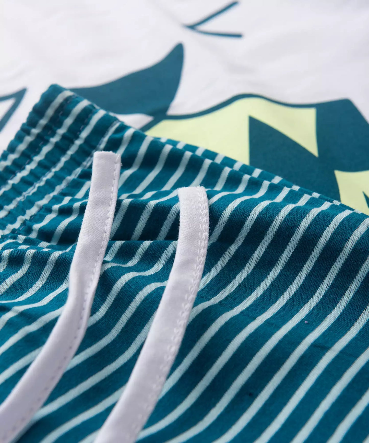 Pijama de Inverno Infantil Masculino Tigre Branco