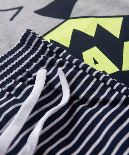 Pijama de Inverno Infantil Masculino Tigre Mescla