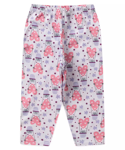 Pijama de Inverno para Bebê Menina Ursinho Branco