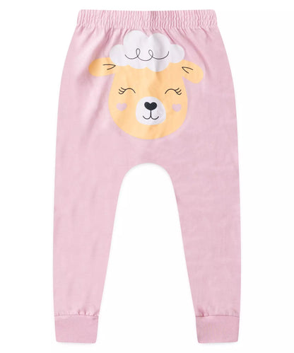 Pijama de Inverno para Menina Ovelhinha Lilás