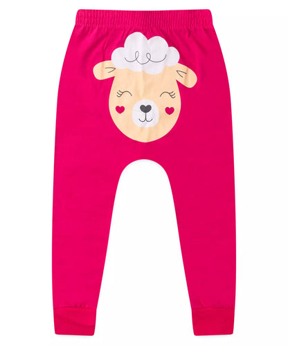 Pijama de Inverno para Menina Ovelhinha Marinho