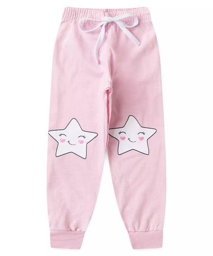 Pijama de Inverno para Menina Unicórnio Rosa