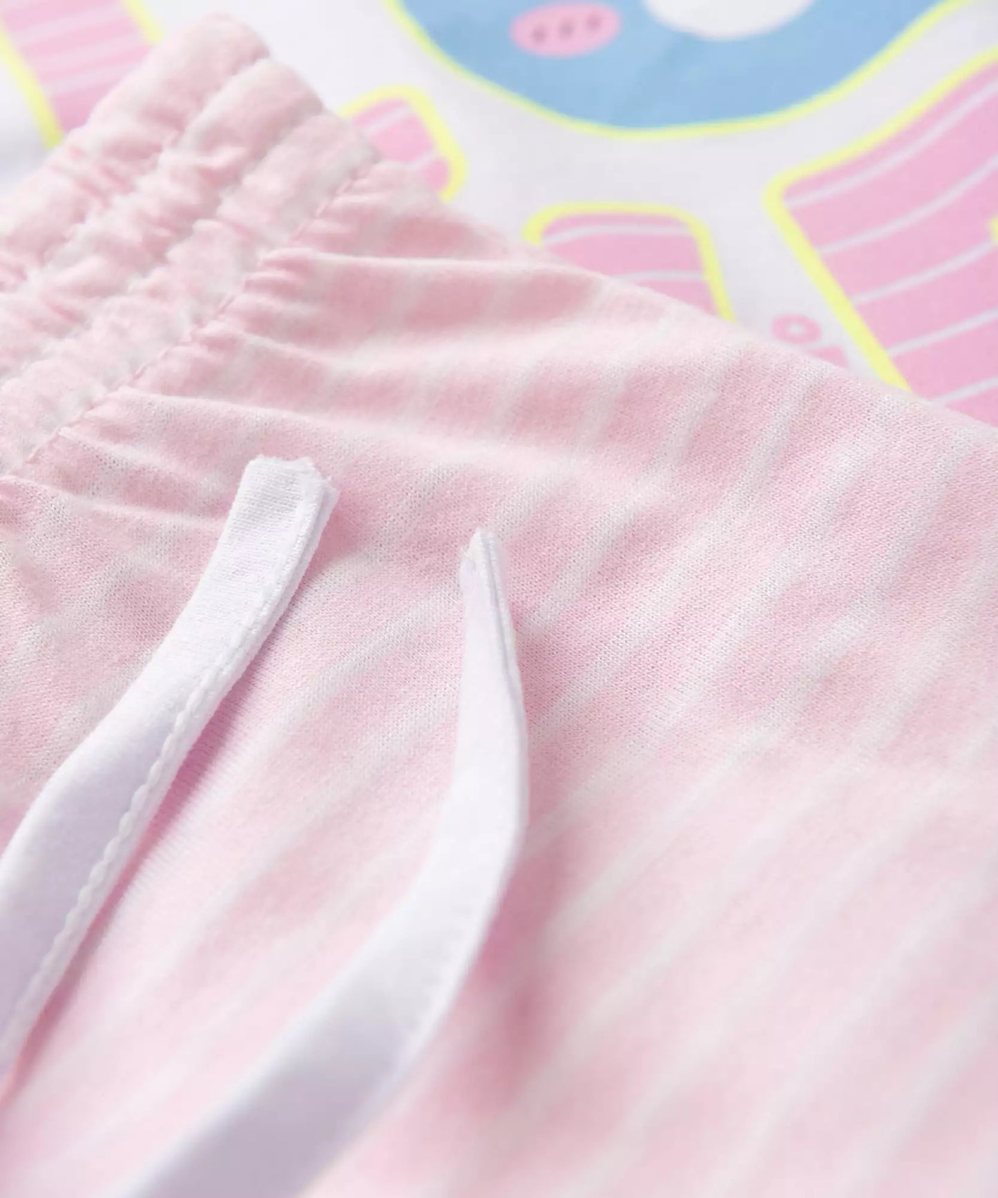 Pijama de Inverno para Menina Ursinho Branco