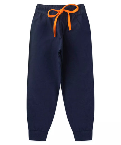 Pijama de Inverno para Menino Foguete Marinho