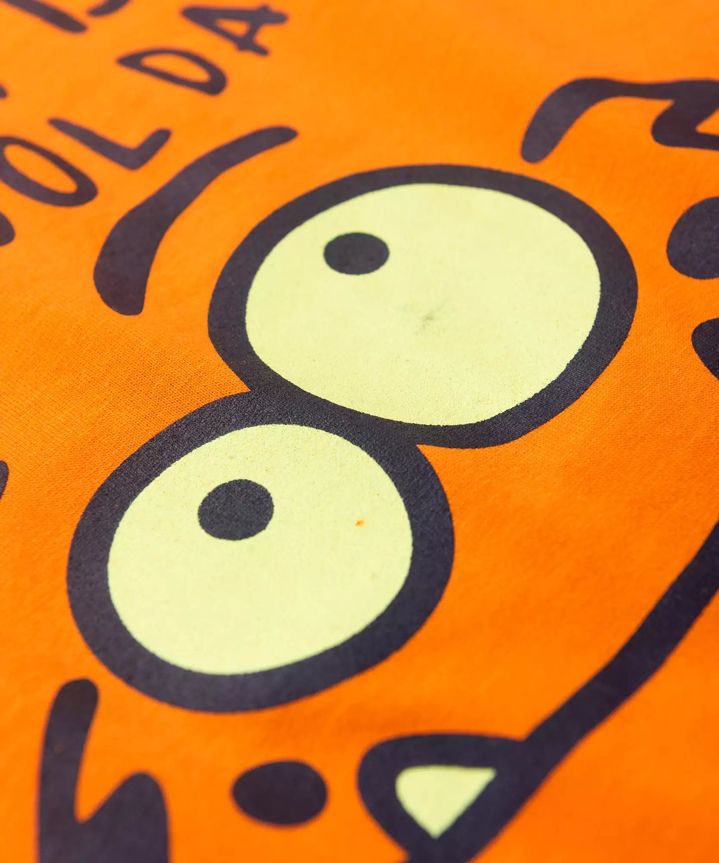 Pijama de Inverno para Menino Monstrinho Laranja