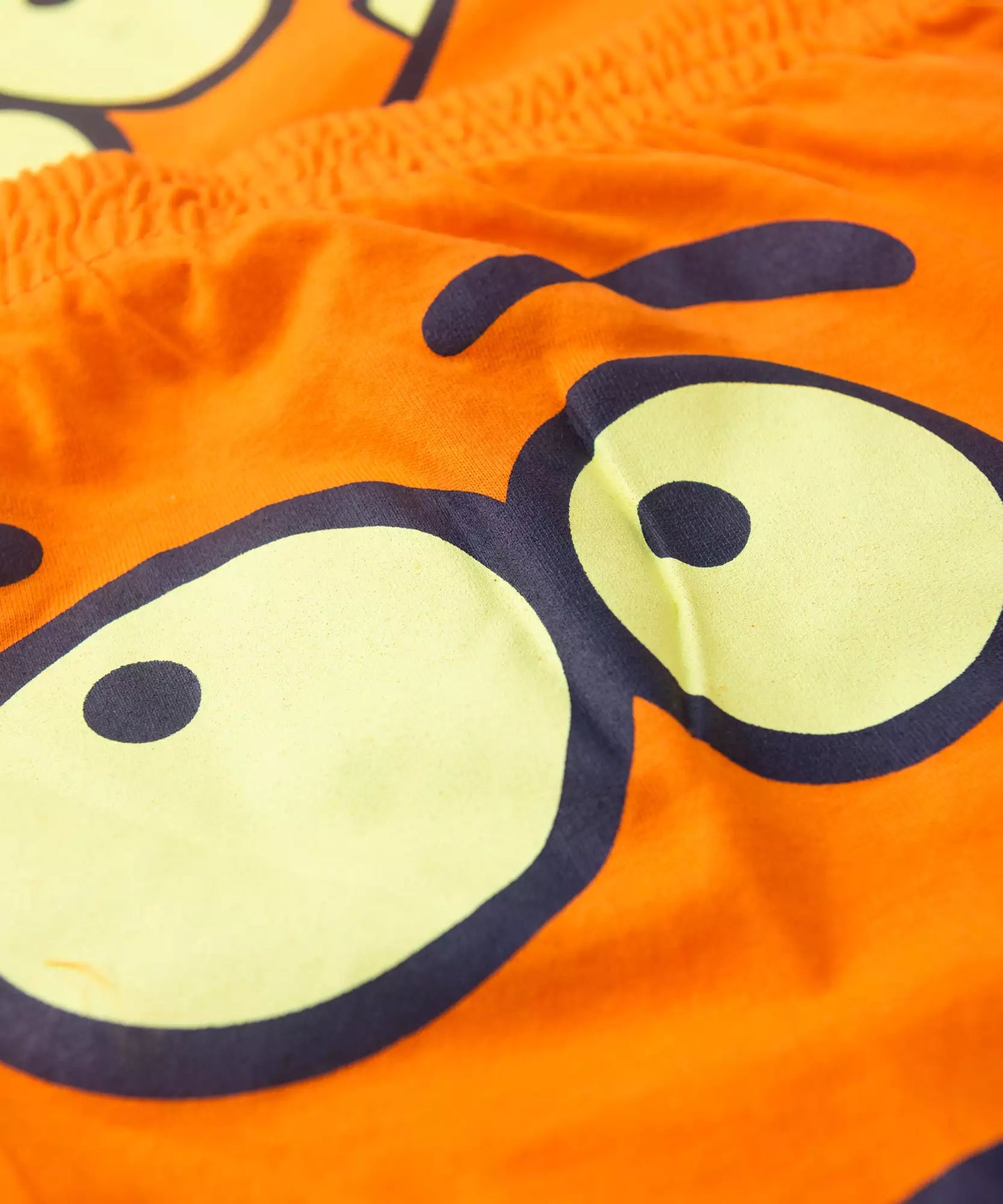 Pijama de Inverno para Menino Monstrinho Laranja