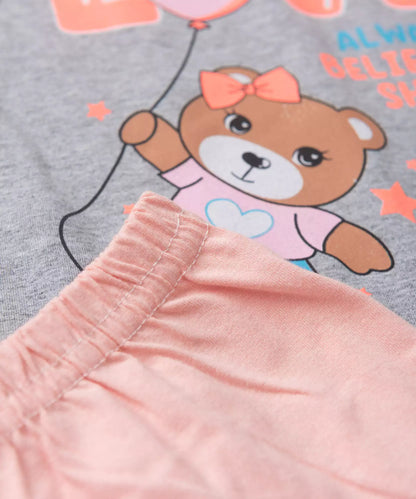 Pijama de Verão para Menina Always Shine Mescla