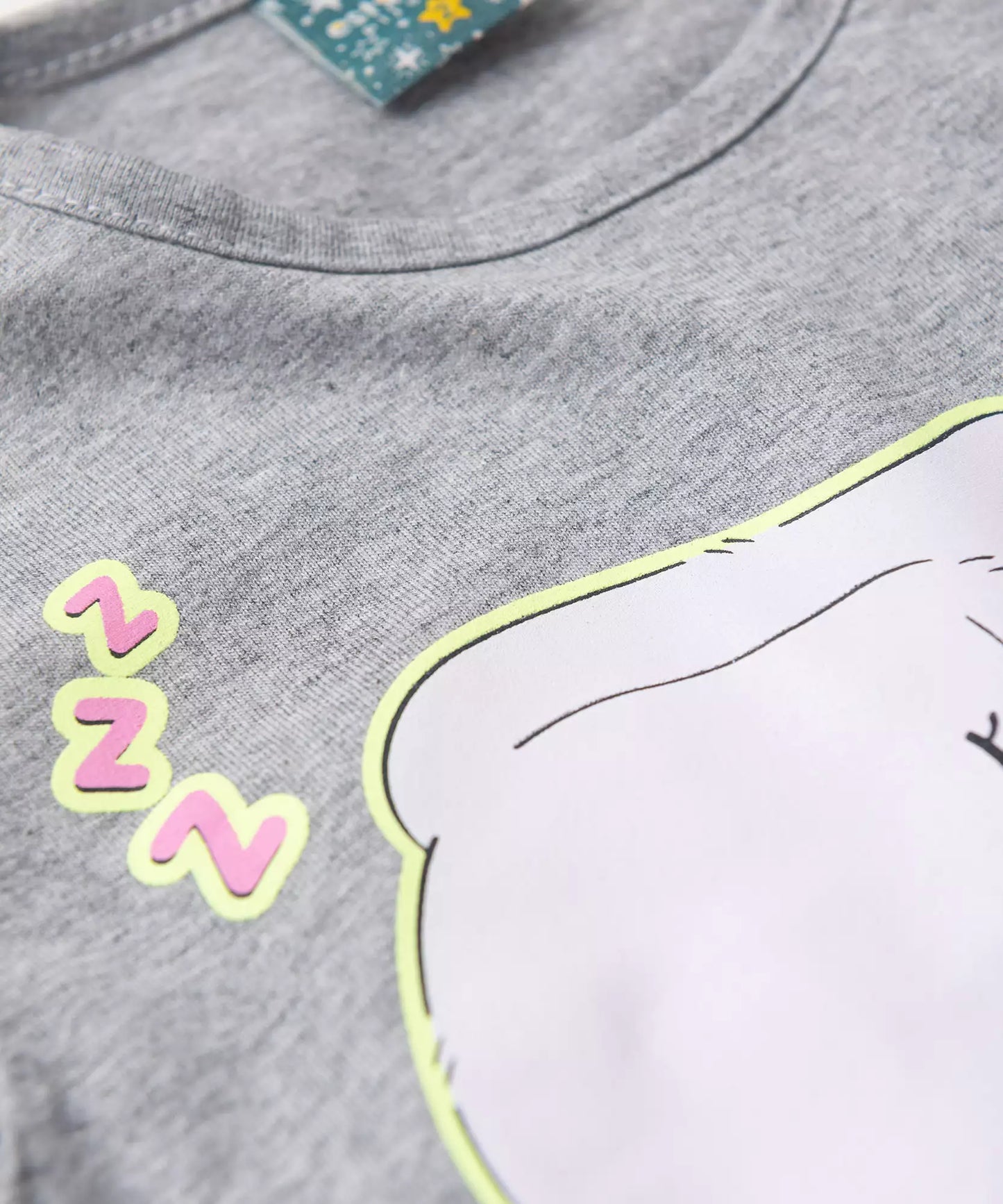 Pijama de Verão para Menina Love Sleep Mescla