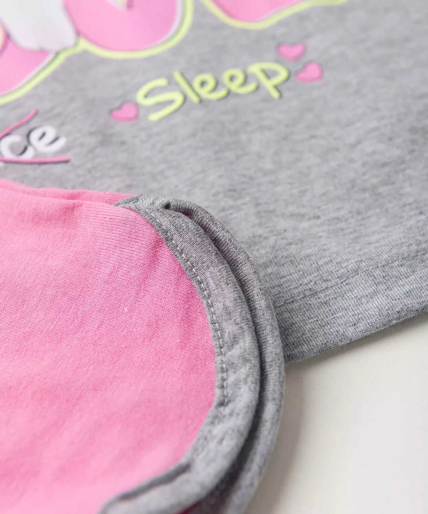 Pijama de Verão para Menina Love Sleep Mescla