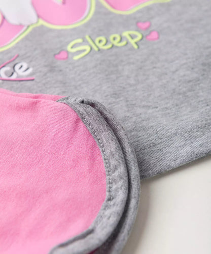 Pijama de Verão para Menina Love Sleep Mescla