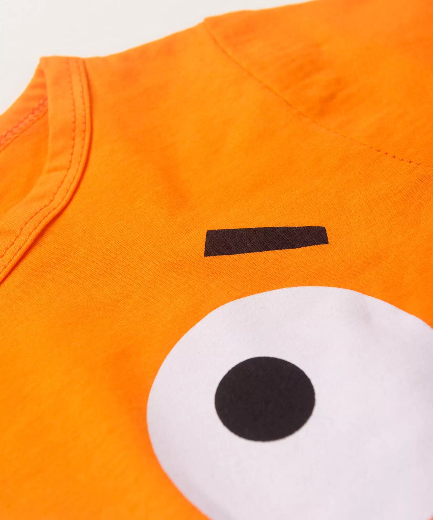 Pijama de Verão para Menino Monster Laranja