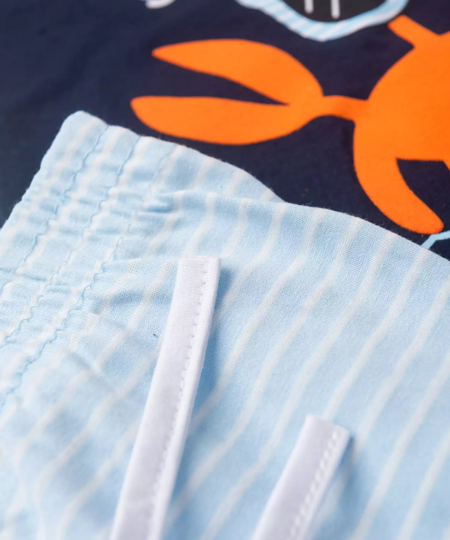 Pijama de Verão para Menino Sun Marinho