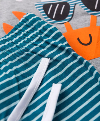 Pijama de Verão para Menino Sun Mescla