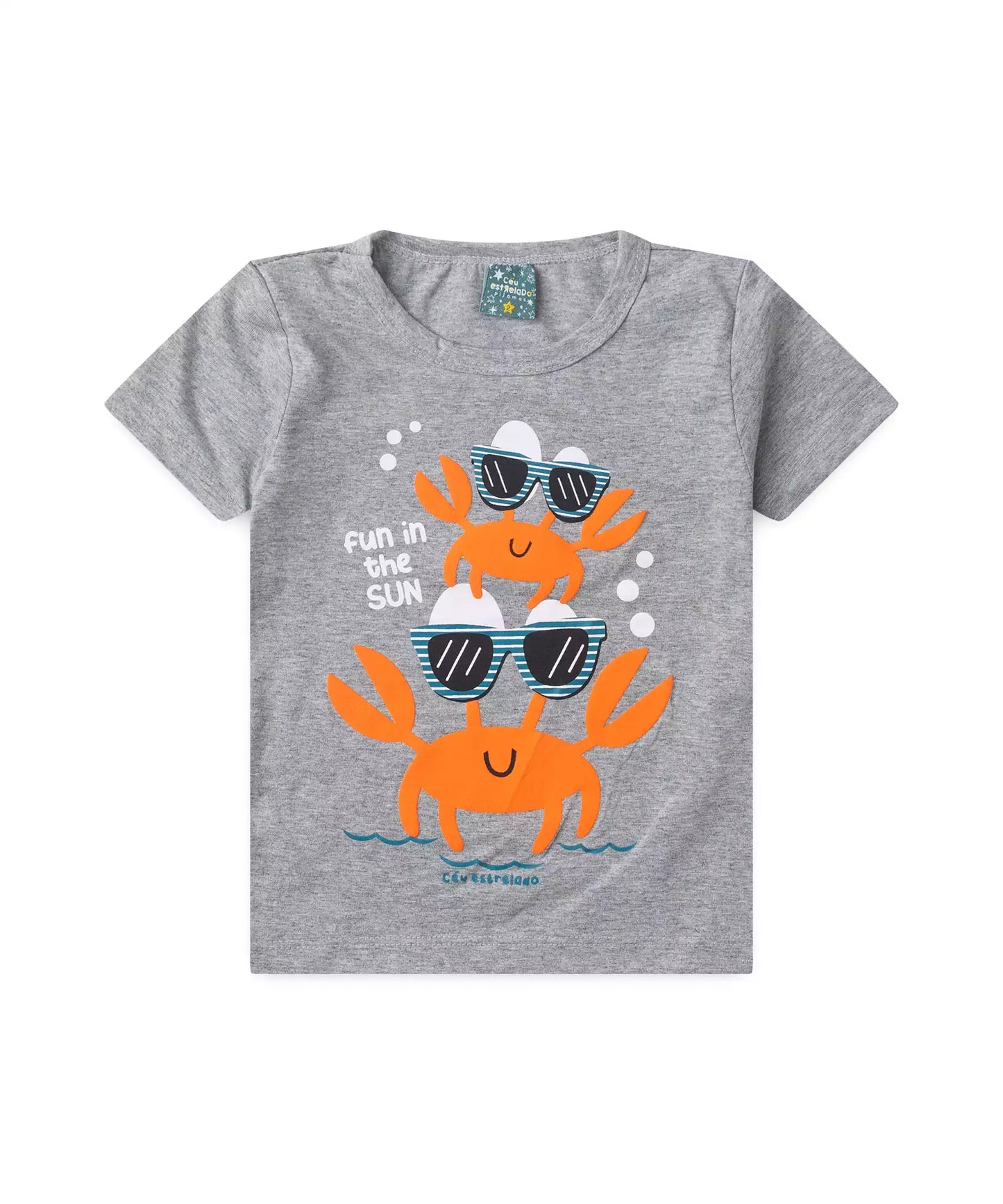 Pijama de Verão para Menino Sun Mescla