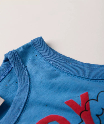 Regata para Bebê Menino Elefantinho Azul