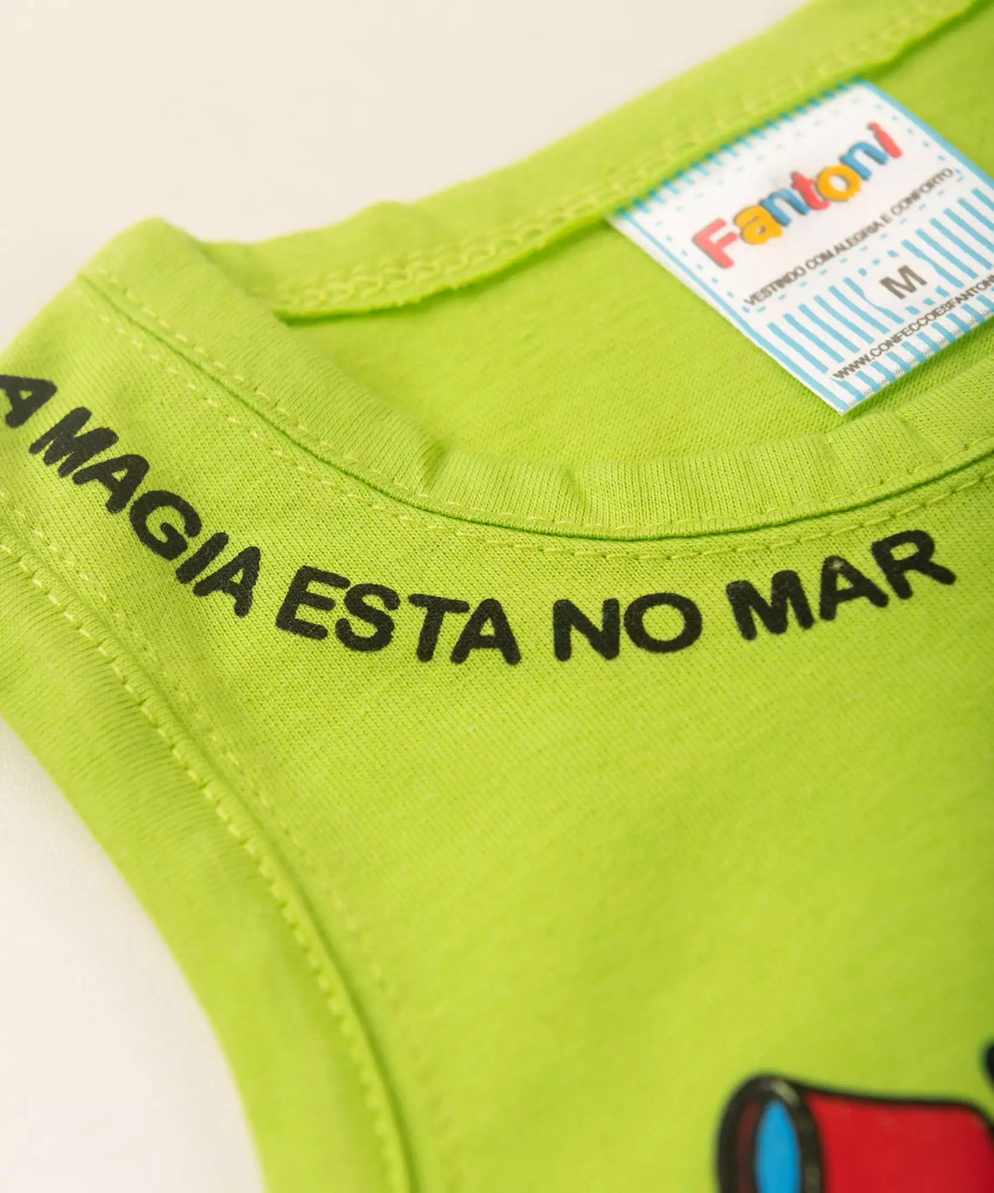 Regata para Bebê Menino Polvo Verde