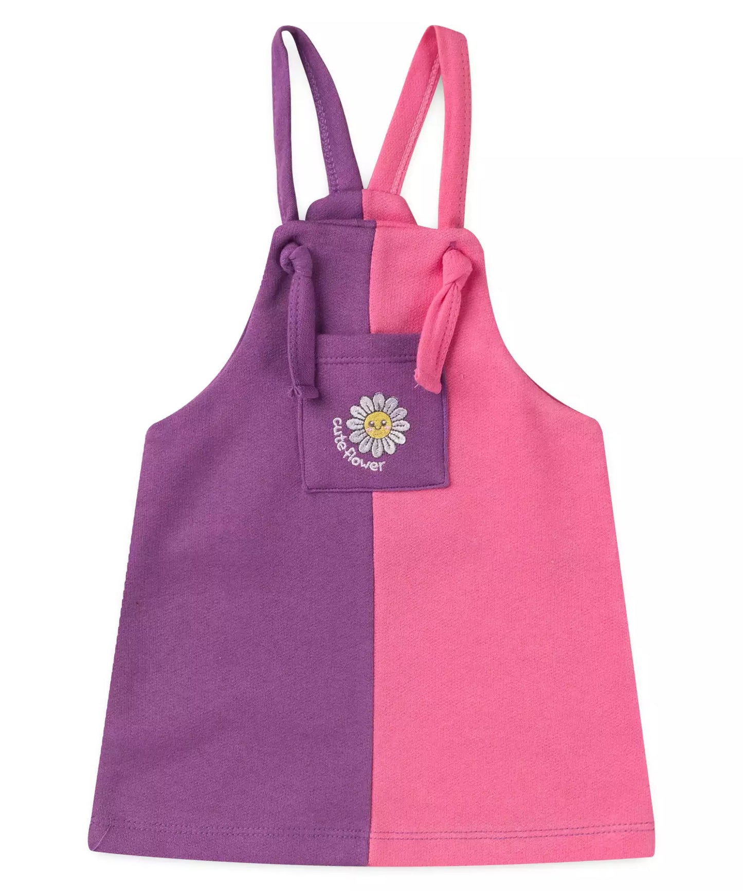 Salopete de Inverno para Bebê Menina Florzinha Roxa