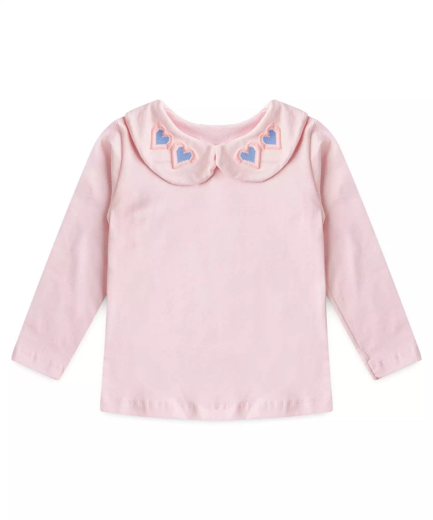 Salopete de Inverno para Menina Corações Azul