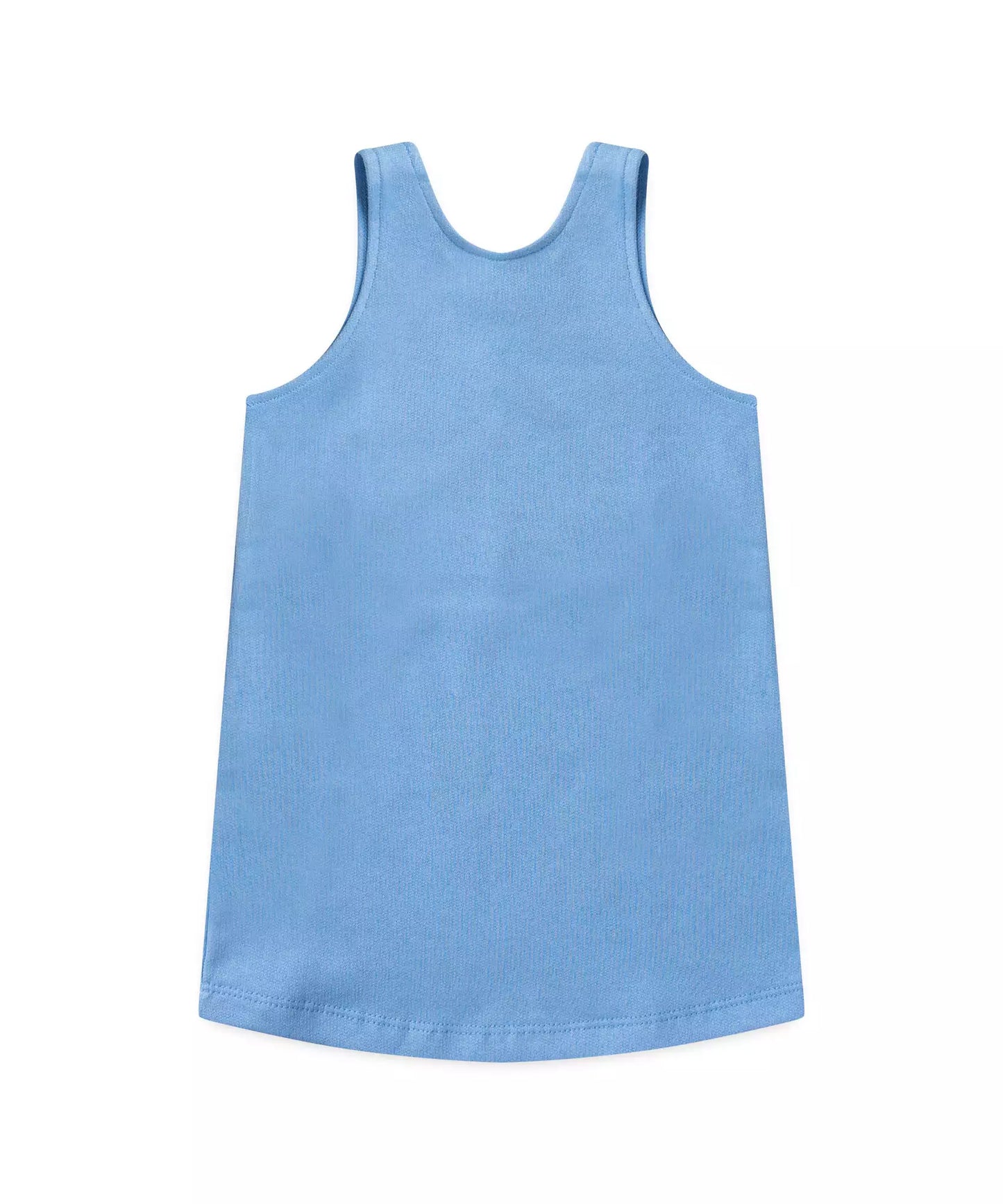 Salopete de Inverno para Menina Corações Azul