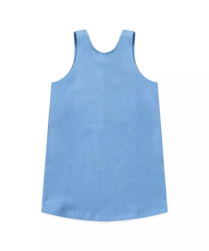 Salopete de Inverno para Menina Corações Azul