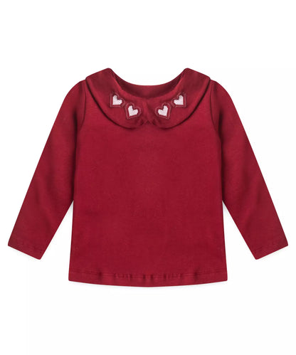 Salopete de Inverno para Menina Corações Rosa