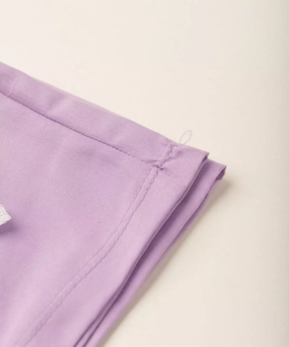 Short de Tactel para Menina Estampa Revela na Água Lilás