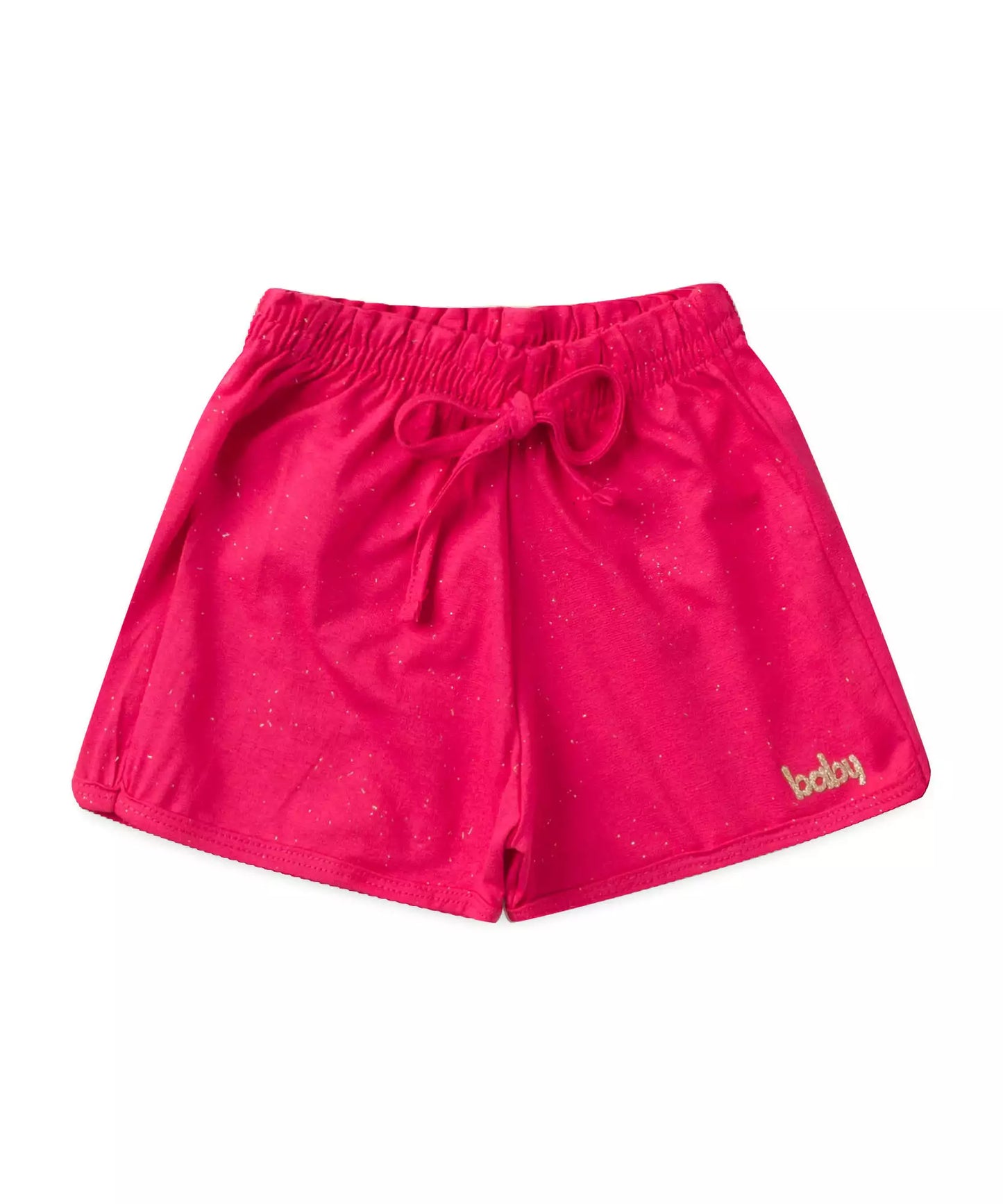 Short para Bebê Menina Básico Pink