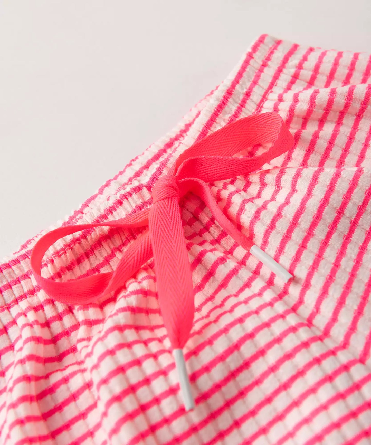 Short para Bebê Menina Listrado Pink