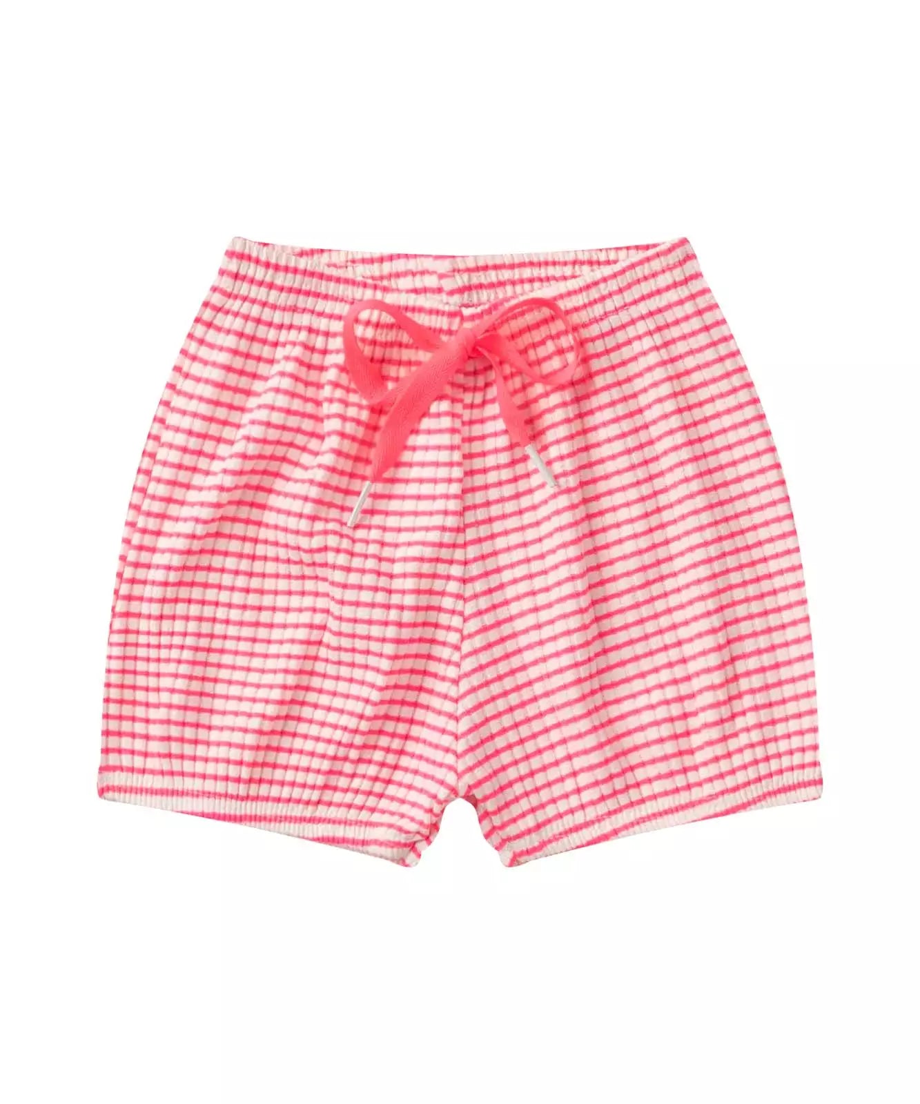 Short para Bebê Menina Listrado Pink