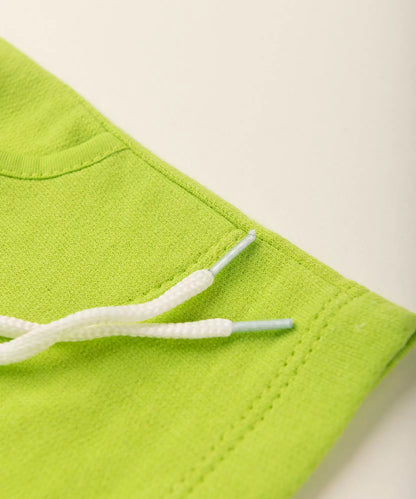 Short para Bebê Menino com Bolso Verde