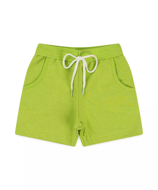 Short para Bebê Menino com Bolso Verde