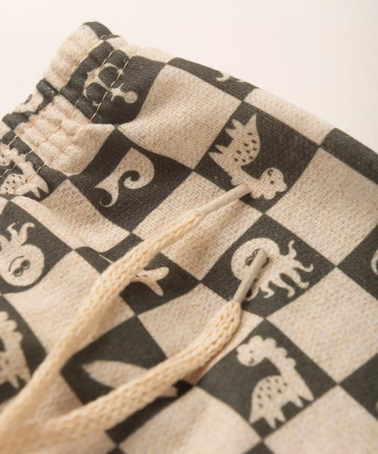 Short para Bebê Menino Estampado Marfim