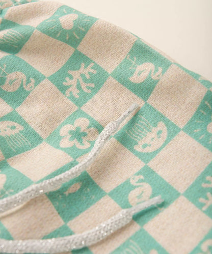 Short para Menina Estampado Verde