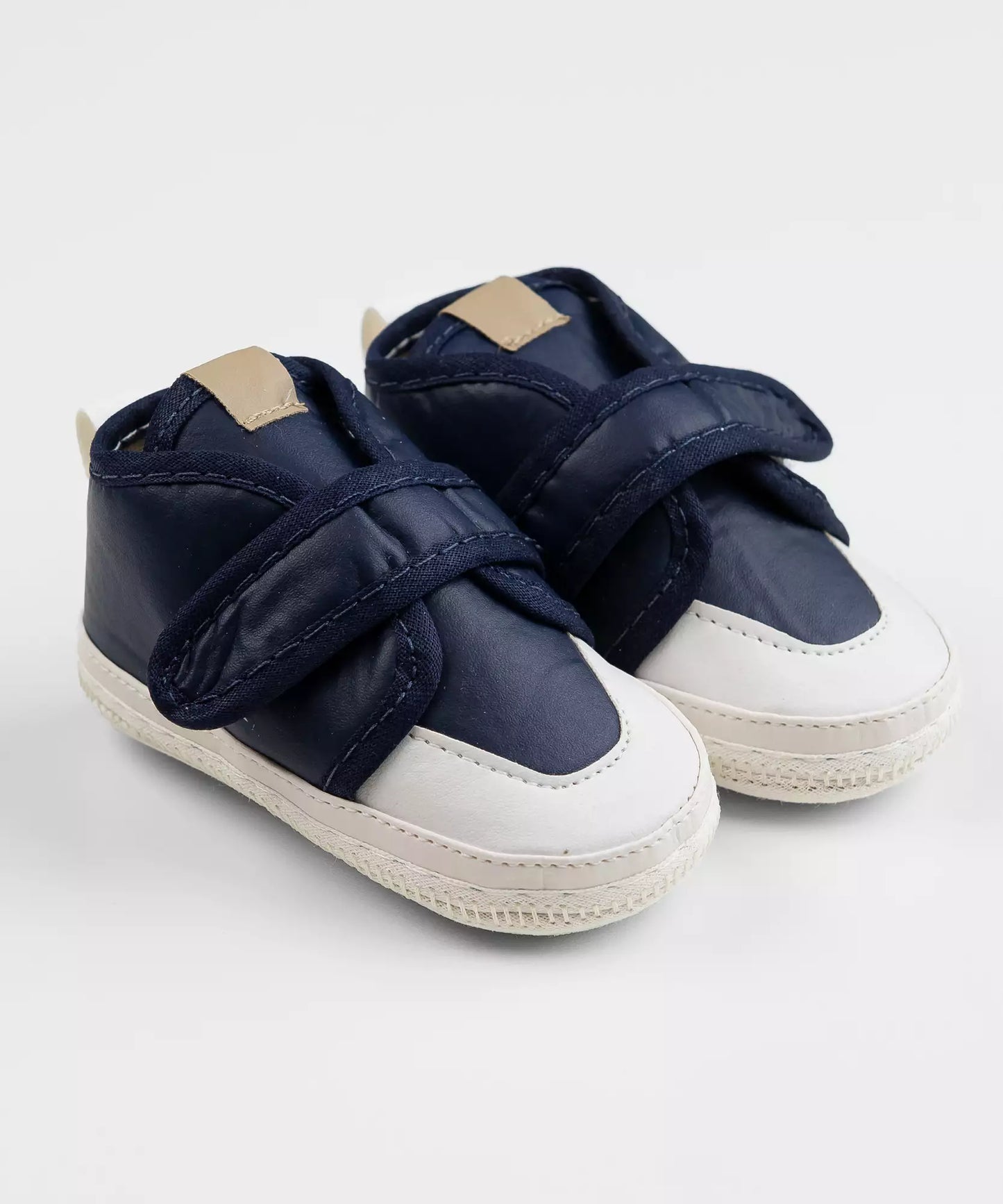 Tênis para Bebê Menino com Velcro Marinho