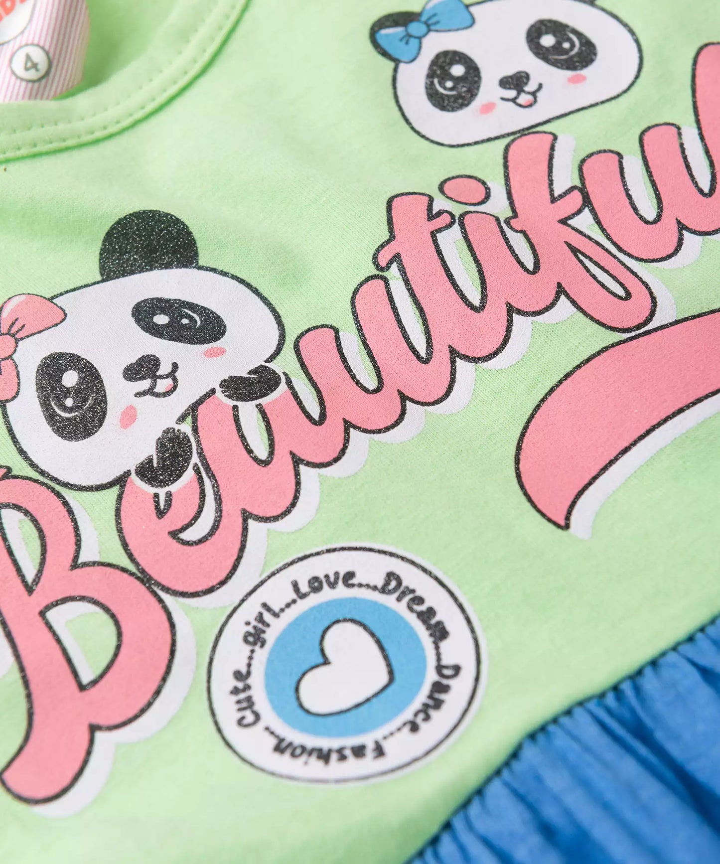 Vestido 3 Marias para Menina Beautiful Verde