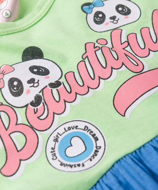 Vestido 3 Marias para Menina Beautiful Verde