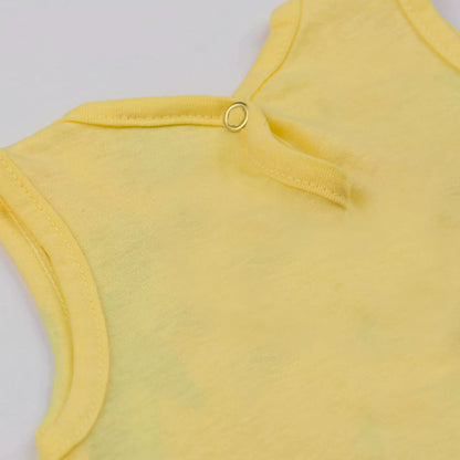 Vestido para Bebê Amarelo Golfinho