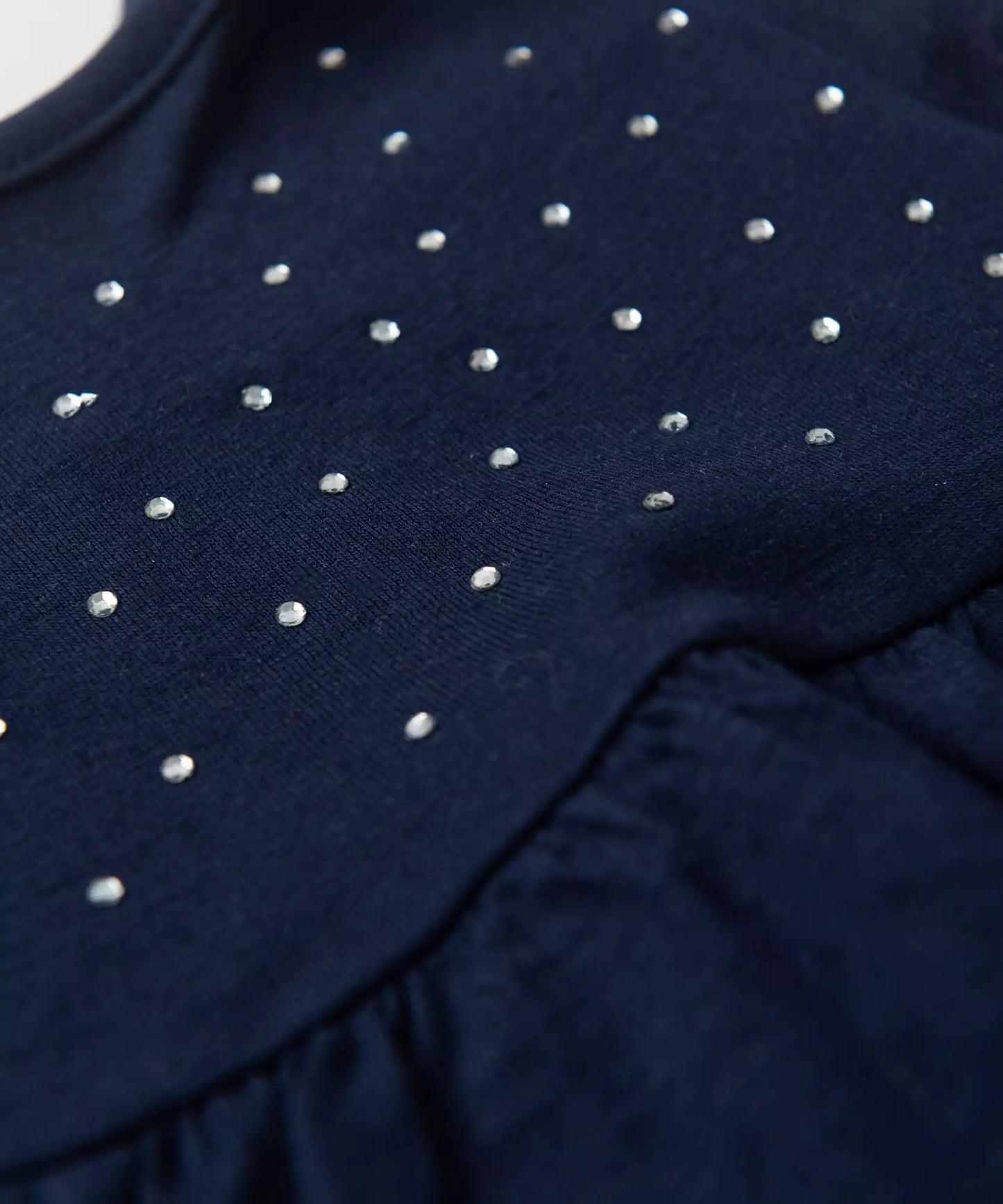 Vestido de Verão para Bebê Menina Limãozinho Marinho