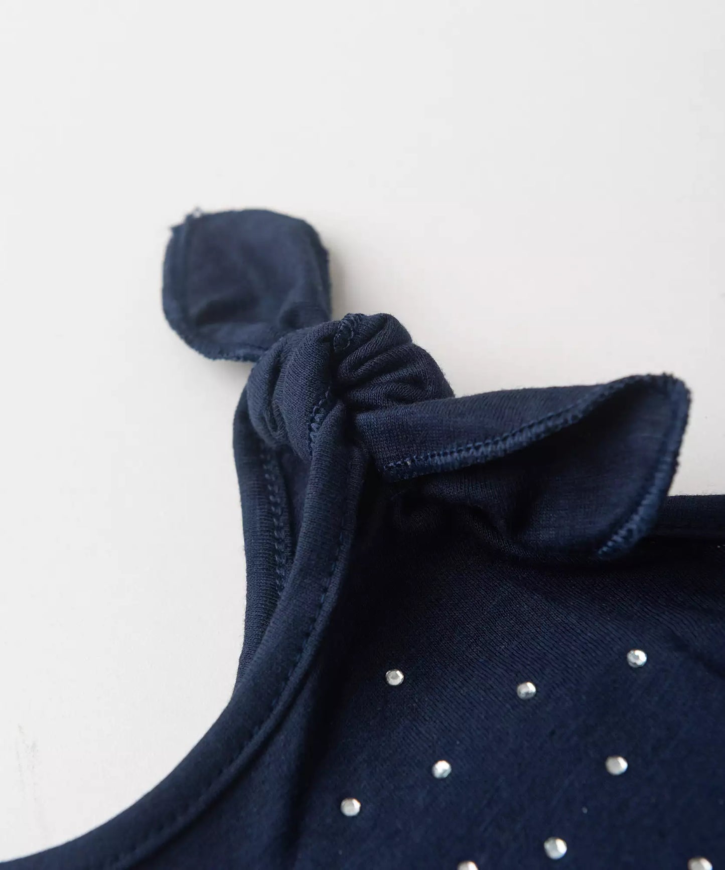 Vestido de Verão para Bebê Menina Limãozinho Marinho